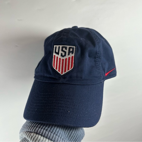 Nike Other - Nike USA Soccer Navy Blue Cap